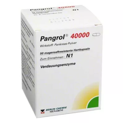 Pangrol 40000 gyomornedv-ellenálló kapszula, 50 db Pangrol 40000 gyomornedv-ellenálló kapszula, 50 db