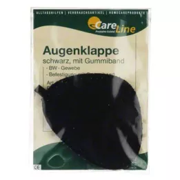 AUGENKLAPPE gumiszalaggal fekete, 1 db