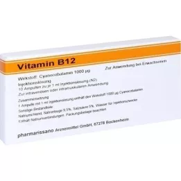 VITAMIN B12 RÖWO 1,000 μg ampullák, 10X1 ml