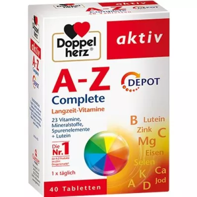 DOPPELHERZ A-Z Depot tabletta, 40 db