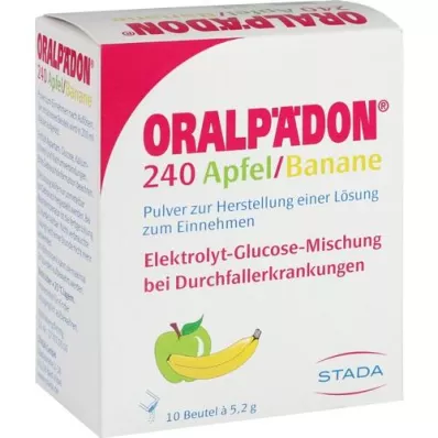 ORALPÄDON 240 alma banánpor, 10 db