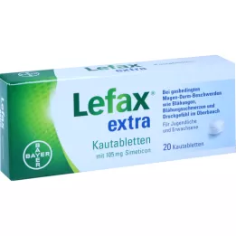 LEFAX extra rágótabletta, 20 db