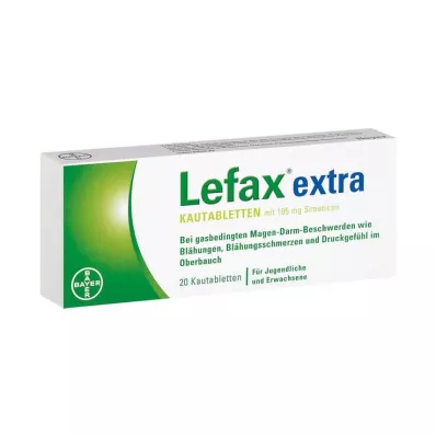 Lefax extra rágótabletta, 20 db Lefax extra rágótabletta, 20 db