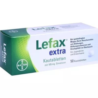 LEFAX extra rágótabletta, 50 db