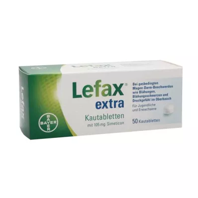 LEFAX extra rágótabletta, 50 db LEFAX extra rágótabletta, 50 db