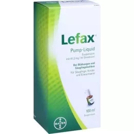 LEFAX Pumpás folyadék, 100 ml