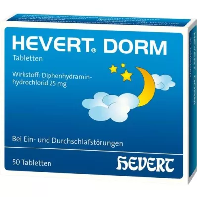 HEVERT DORM tabletta, 50 db