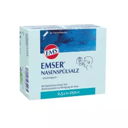 EMSER Orröblítő só fiziológiai tasak, 20 db