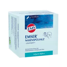 EMSER Orröblítő só fiziológiai tasak, 50 db