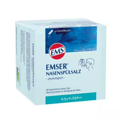 EMSER Orröblítő só fiziológiai tasak, 50 db