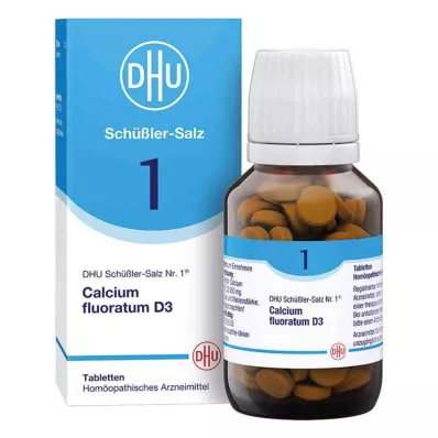 DHU Schüßler 1-es számú só Calcium fluoratum D3 tabletta (200 db)