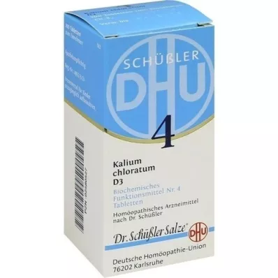 BIOCHEMIE DHU 4 Kalium chloratum D 3 tabletta, 200 db