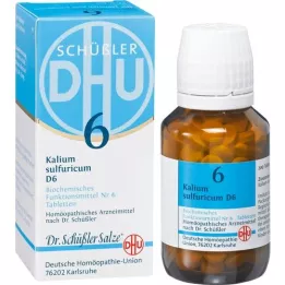 BIOCHEMIE DHU 6 Kalium sulphuricum D 6 tabletta, 200 db