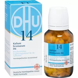 BIOCHEMIE DHU 14 Kalium bromatum D 6 tabletta, 200 db