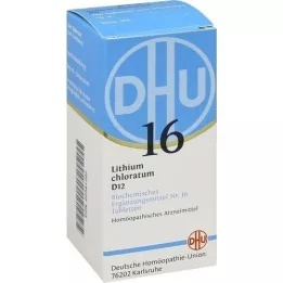 BIOCHEMIE DHU 16 Lítium chloratum D 12 tabletta, 200 db