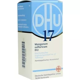 BIOCHEMIE DHU 17 Manganum sulphuricum D 12 tbl, 200 db