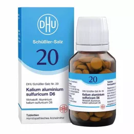 BIOCHEMIE DHU 20 Kálium timföld.kén.D 6 tabletta, 200 db