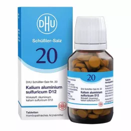 BIOCHEMIE DHU 20 Kálium timföld.kén.D 12 tabletta, 200 db