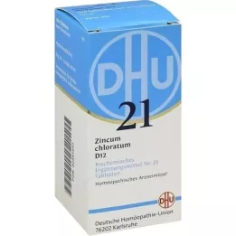 BIOCHEMIE DHU 21 Zincum chloratum D 12 tabletta, 200 db