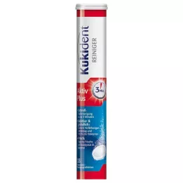 KUKIDENT Cleaner Express Active Plus Tabs, 33 db