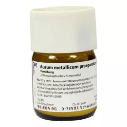 AURUM METALLICUM PRAEPARATUM D 12 Trituráció, 50 g