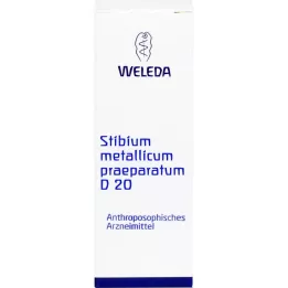 STIBIUM METALLICUM PRAEPARATUM D 20 Trituráció, 20 g
