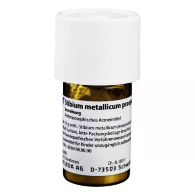 Stibium metallicum praeparatum D 20 Trituráció, 20 g Stibium metallicum praeparatum D 20 Trituráció, 20 g