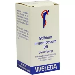 STIBIUM ARSENICOSUM D 6 Trituráció, 20 g