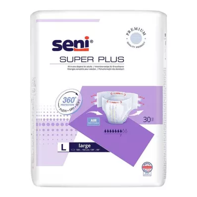 SUPER SENI Plus inkontinencia nadrág éjszakai f.E.Gr.3 L, 30 db