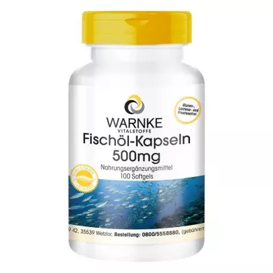 FISCHÖL KAPSELN 500 mg, 100 db FISCHÖL KAPSELN 500 mg, 100 db