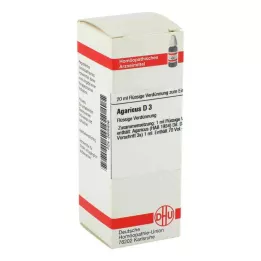 AGARICUS D 3 Hígítás, 20 ml