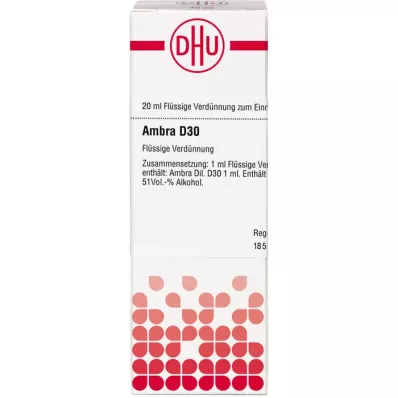 AMBRA D 30 Hígítás, 20 ml