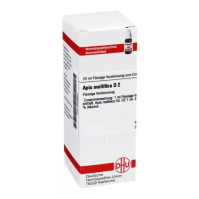 APIS MELLIFICA D 2 Hígítás, 20 ml