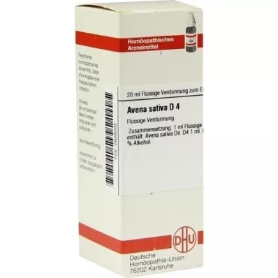 AVENA SATIVA D 4 hígítás, 20 ml