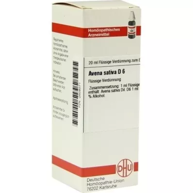 AVENA SATIVA D 6 Hígítás, 20 ml