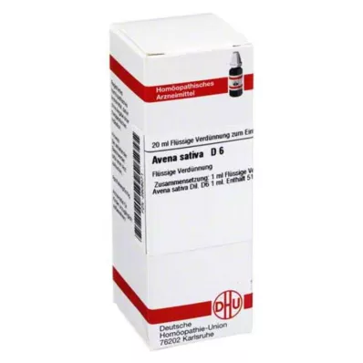 AVENA SATIVA D 6 Hígítás, 20 ml