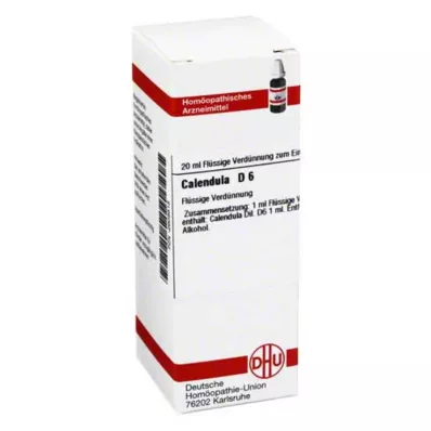 CALENDULA D 6 Hígítás, 20 ml