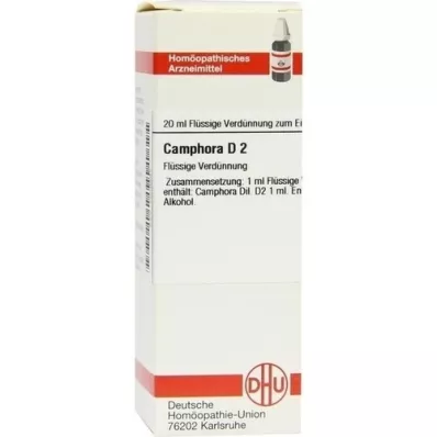 CAMPHORA D 2 Hígítás, 20 ml