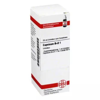 CAPSICUM anyatinktúra D 1, 20 ml