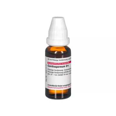 CARDIOSPERMUM D 1 Hígítás, 20 ml CARDIOSPERMUM D 1 Hígítás, 20 ml