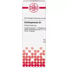 CARDIOSPERMUM D 1 Hígítás, 20 ml