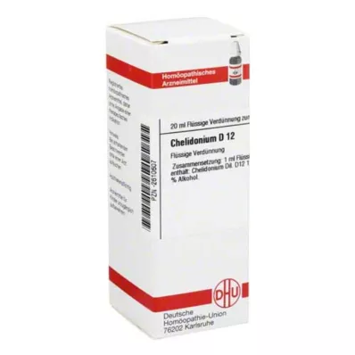 CHELIDONIUM D 12 Hígítás, 20 ml