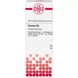 CONIUM D 5 hígítás, 20 ml