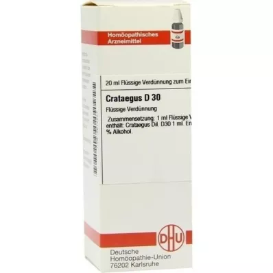 CRATAEGUS D 30 Hígítás, 20 ml