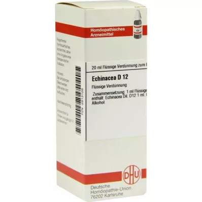 ECHINACEA HAB D 12 Hígítás, 20 ml