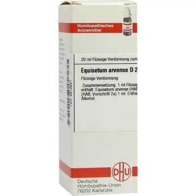 EQUISETUM ARVENSE D 2 Hígítás, 20 ml