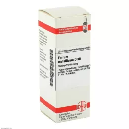 FERRUM METALLICUM D 30 hígítás, 20 ml