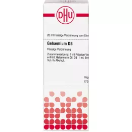 GELSEMIUM D 8 hígítás, 20 ml
