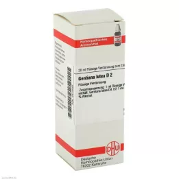 GENTIANA LUTEA D 2 Hígítás, 20 ml