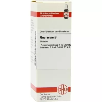 GUAIACUM anyatinktúra D 1, 20 ml